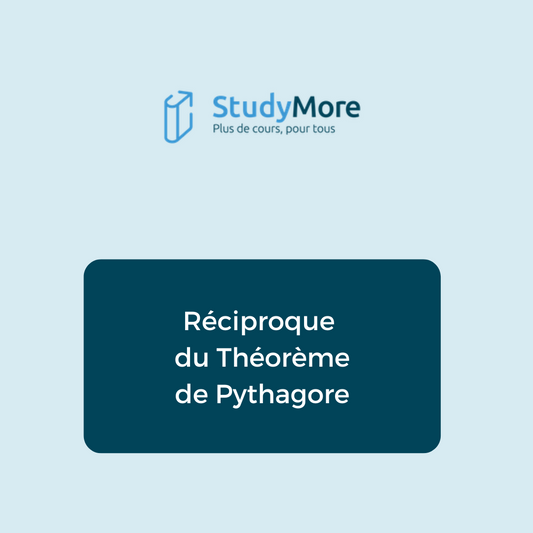 Fiche Réciproque Théorème de Pythagore