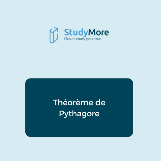 Fiche Théorème de Pythagore